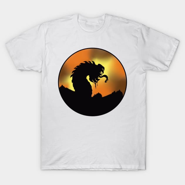 Mongolian Death Worm T-Shirt by Cook Initiative